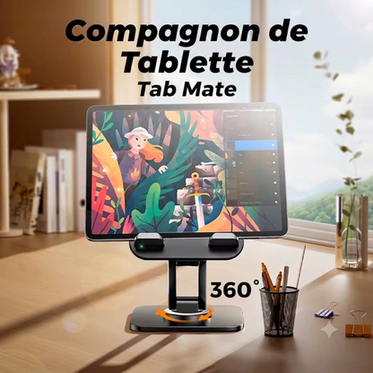 Support de Téléphone Pliable et Réglable – Rotation 360° | Stable | Compatible iPhone & Android